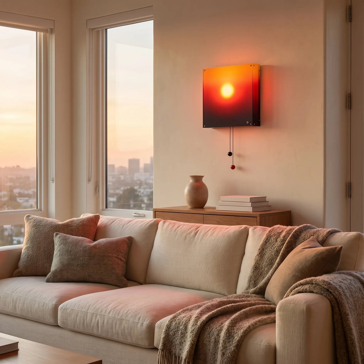 Sunset Panel Cordless Wall Light