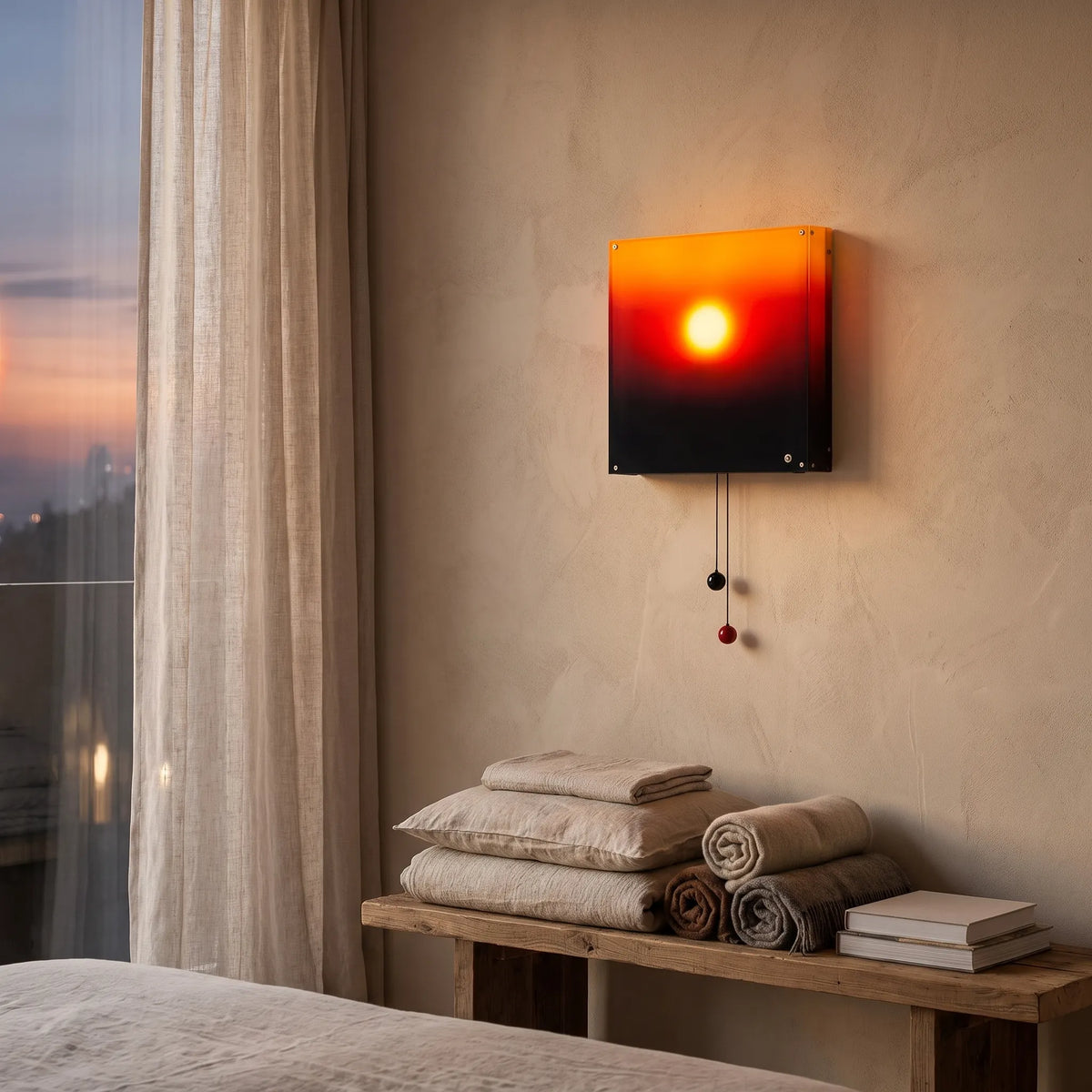Sunset Panel Cordless Wall Light