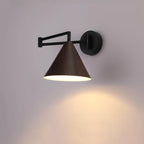Swing Arm Cone Wall Light