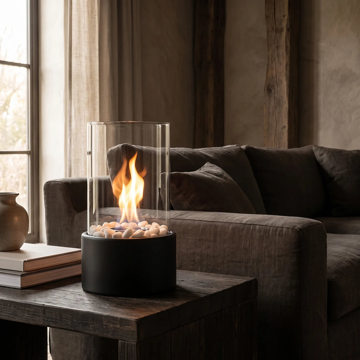 Tabletop Bioethanol Fire Lamp