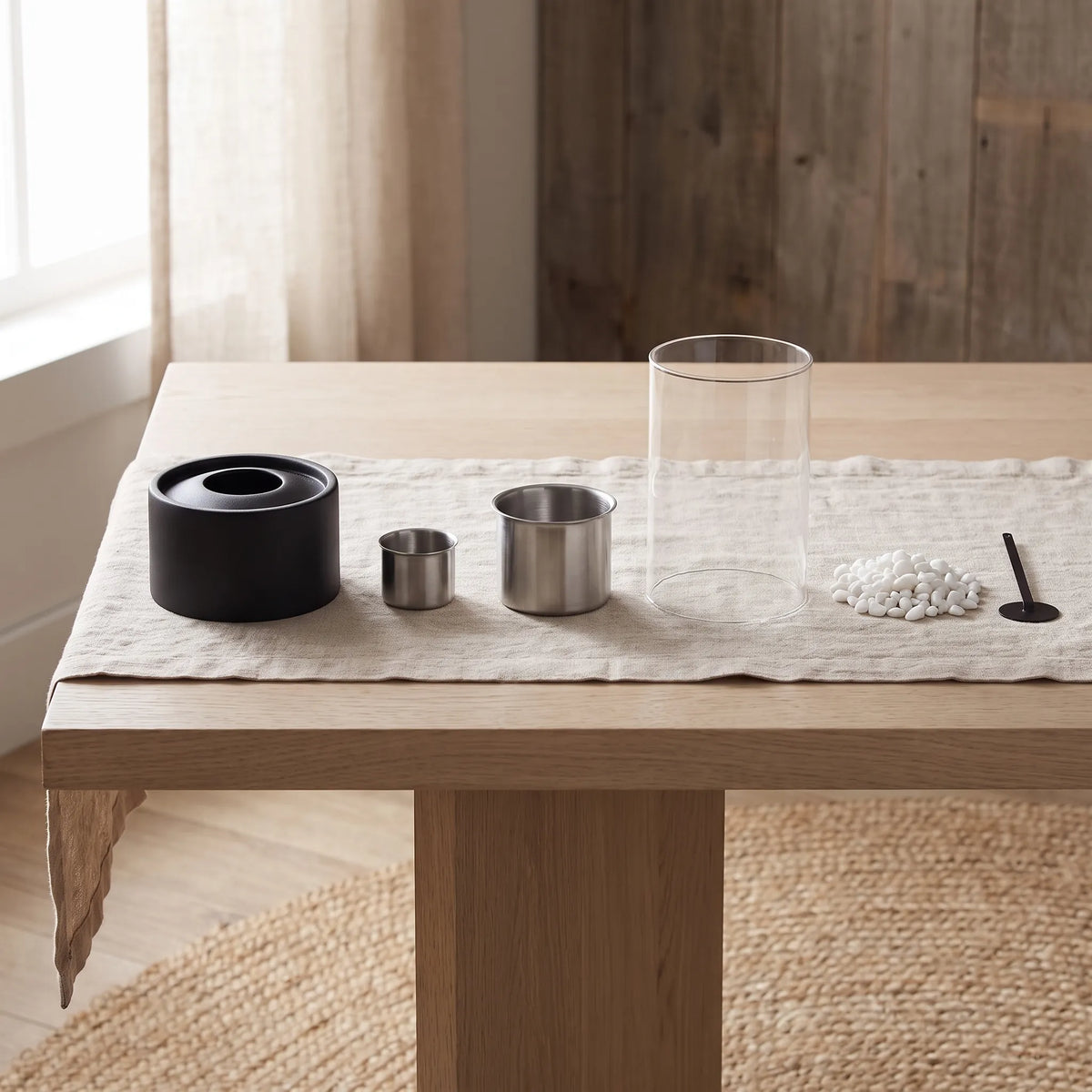 Tabletop Bioethanol Fire Lamp