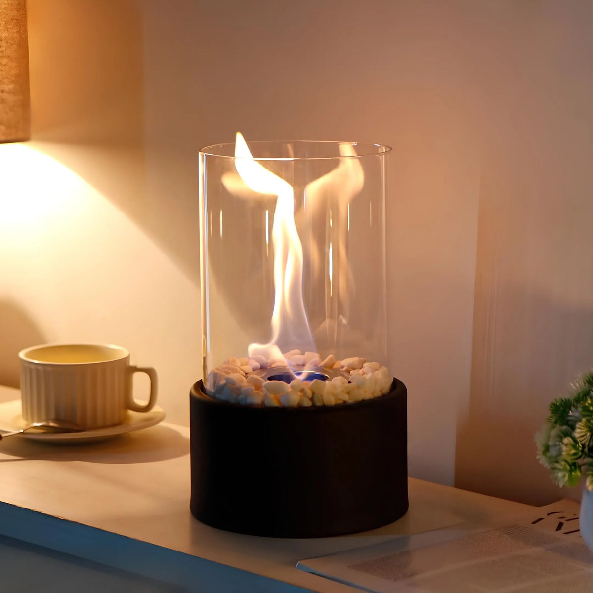 Tabletop Bioethanol Fire Lamp
