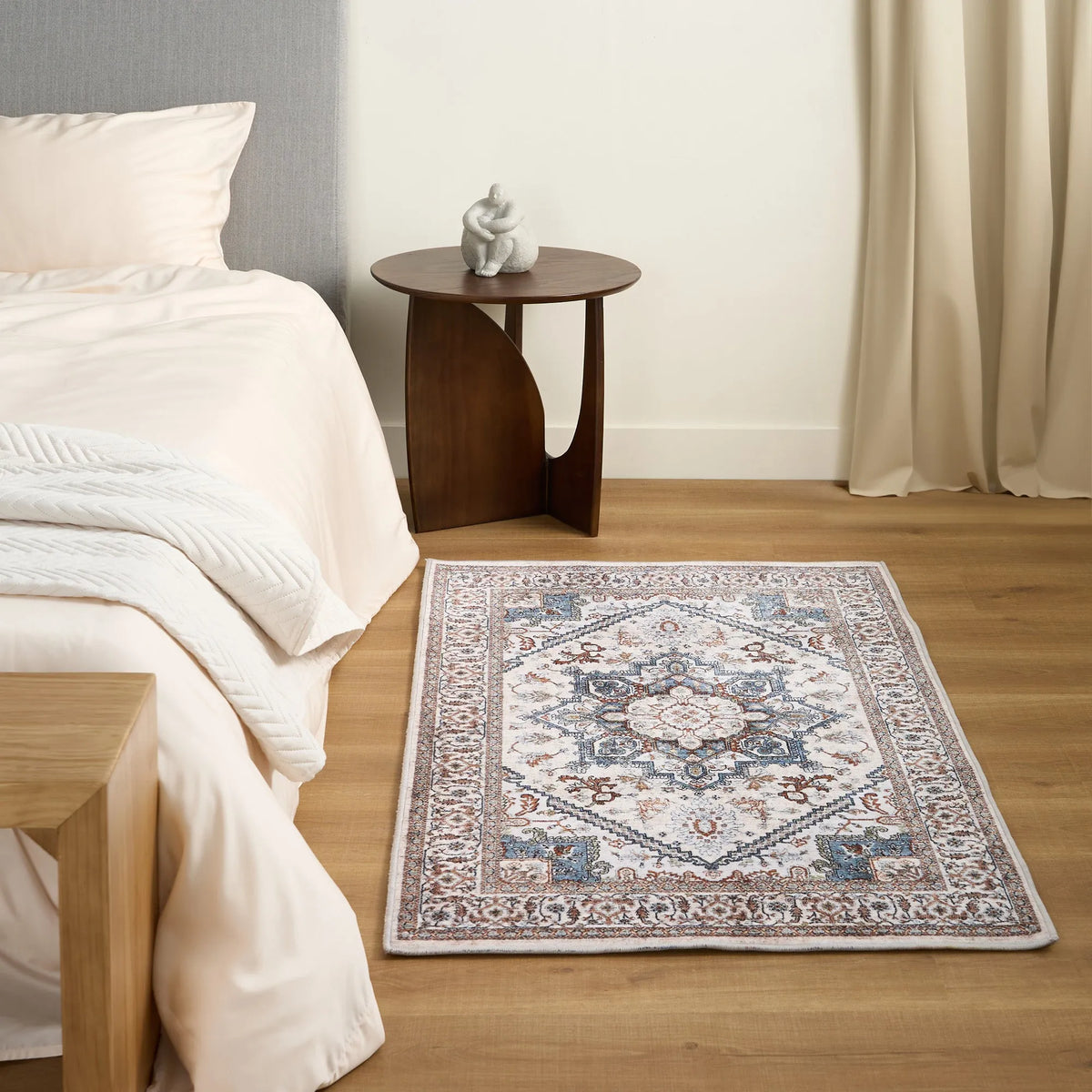 Teal Persian Style Runner Rug
