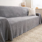 Teddy Fleece Plush Sofa Cover