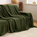 Teddy Fleece Plush Sofa Cover