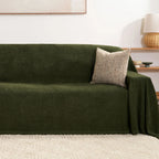 Teddy Fleece Plush Sofa Cover