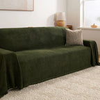 Teddy Fleece Plush Sofa Cover