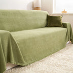 Teddy Fleece Plush Sofa Cover