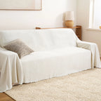 Teddy Fleece Plush Sofa Cover