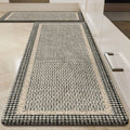 Textured Border Boho Runner Rug