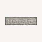 Textured Border Boho Runner Rug