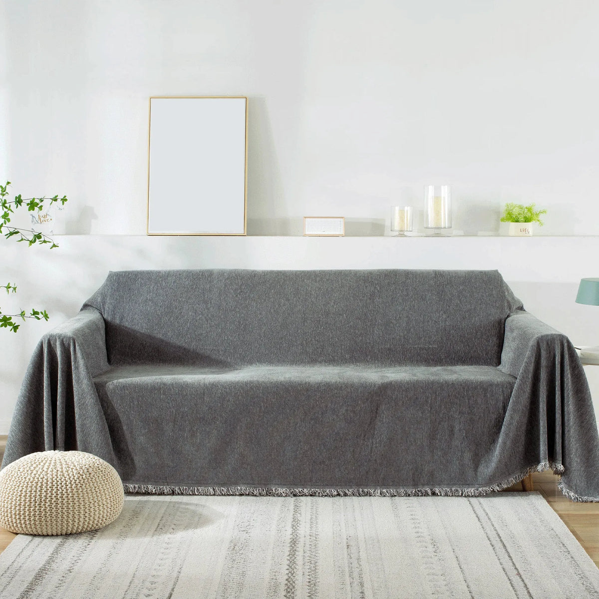 Thick Chenille Decorative Sofa Cover