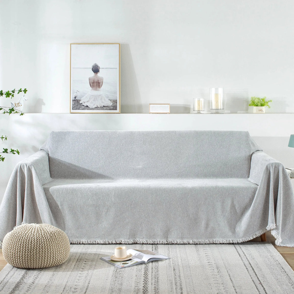 Thick Chenille Decorative Sofa Cover
