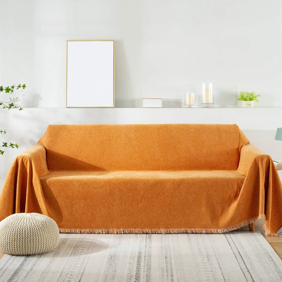 Thick Chenille Decorative Sofa Cover