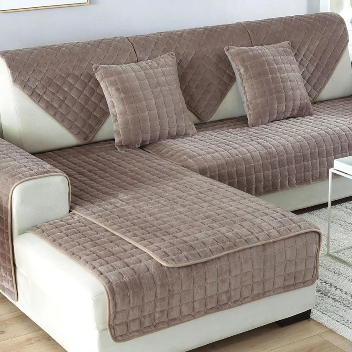 Thick Plush Anti-Slip Seat Cover