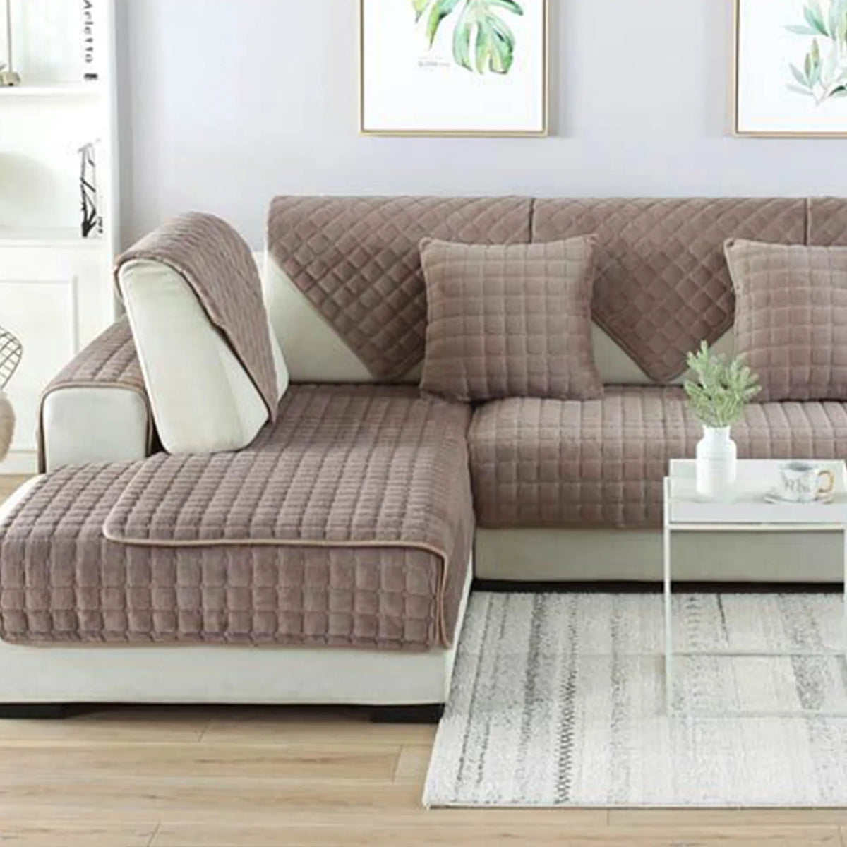 Thick Plush Anti-Slip Seat Cover