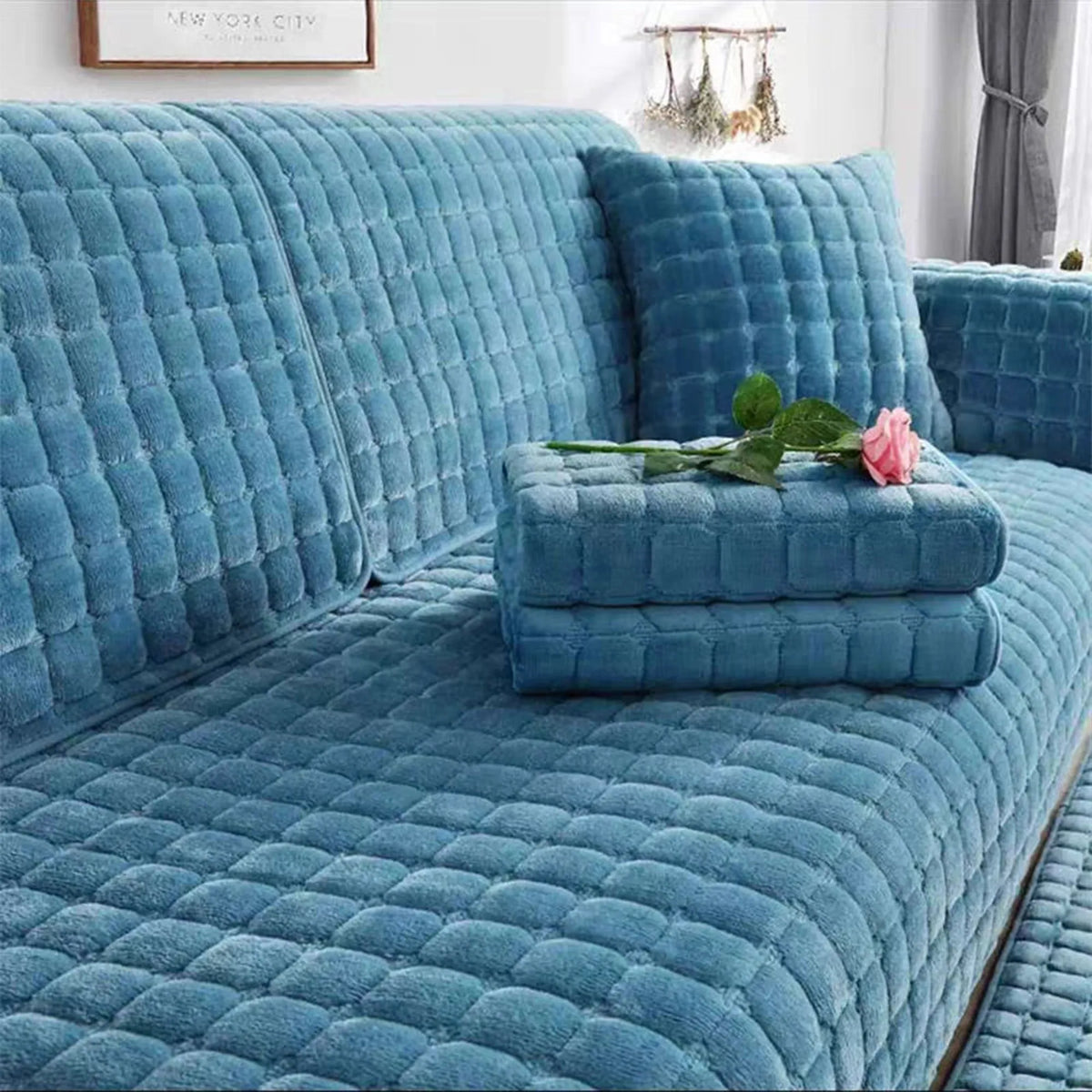 Thick Plush Anti-Slip Seat Cover