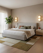 Travertine Column Wall Light
