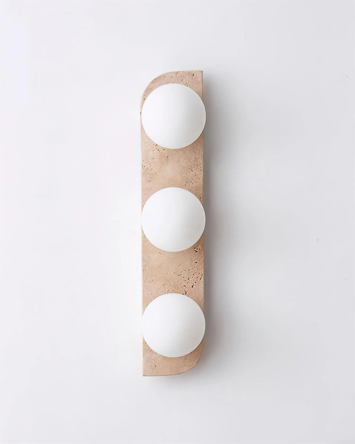 Travertine Column Wall Light