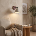 Travertine Cone Wall Light