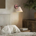 Travertine Cone Wall Light