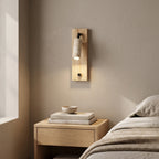Travertine Rotating Reading Wall Light