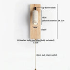 Travertine Rotating Reading Wall Light