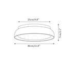 Travertine Stone LED Ceiling Light