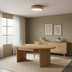 Travertine Stone LED Ceiling Light