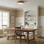 Travertine Stone LED Ceiling Light