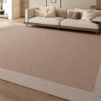 Two Tone Border Area Rug