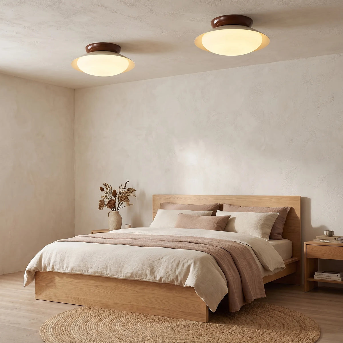 Two-Tone Dome LED Ceiling Light