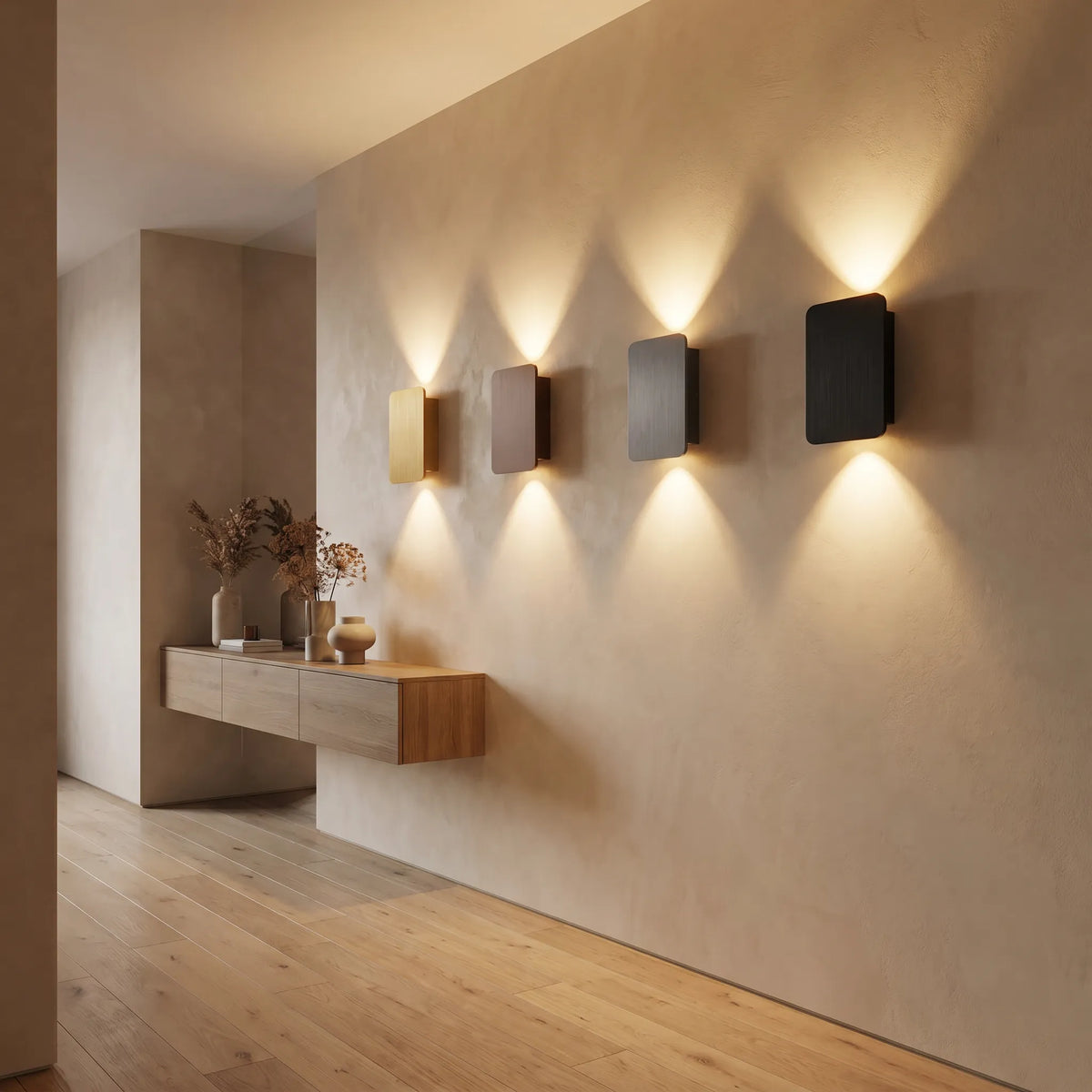Up Down Flat Panel Wall Light