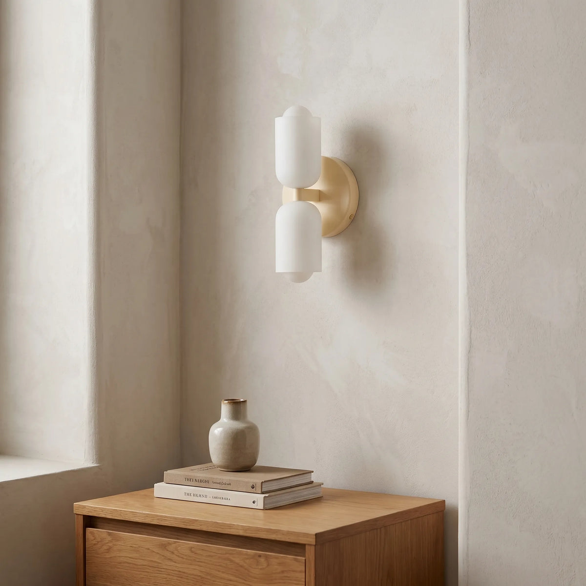 Up Down Glass Wall Light