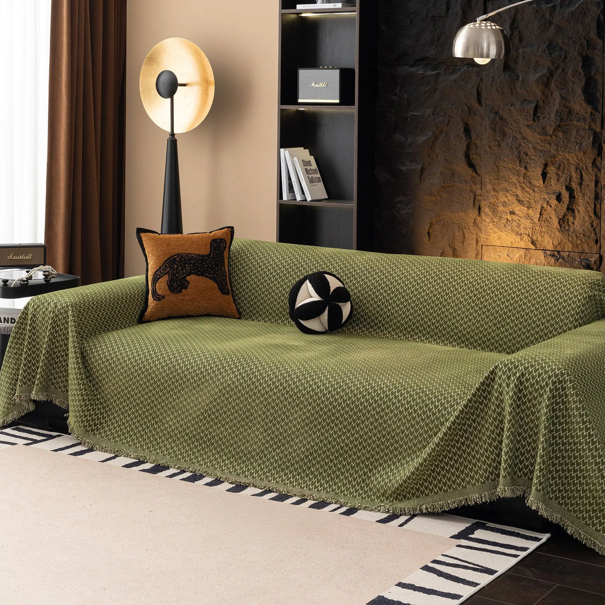 Urban Weave Herringbone Sofa Throw