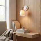 Vintage Ceramic Brass Wall Light