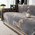 Vintage Horse Pattern Sofa Cover