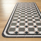 Vintage Tile Kitchen Runner Rug