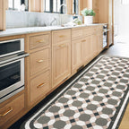 Vintage Tile Kitchen Runner Rug