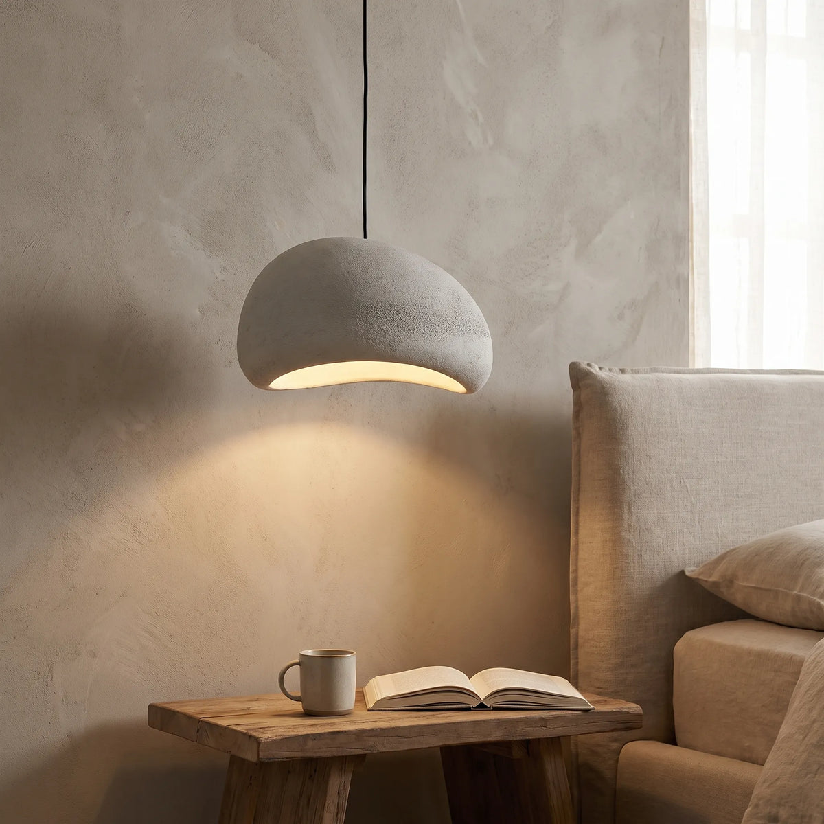 Wabi-Sabi Sculptural Pendant Light