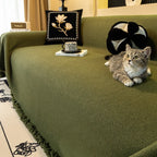 Water-Repellent Teddy Fleece Sofa Cover