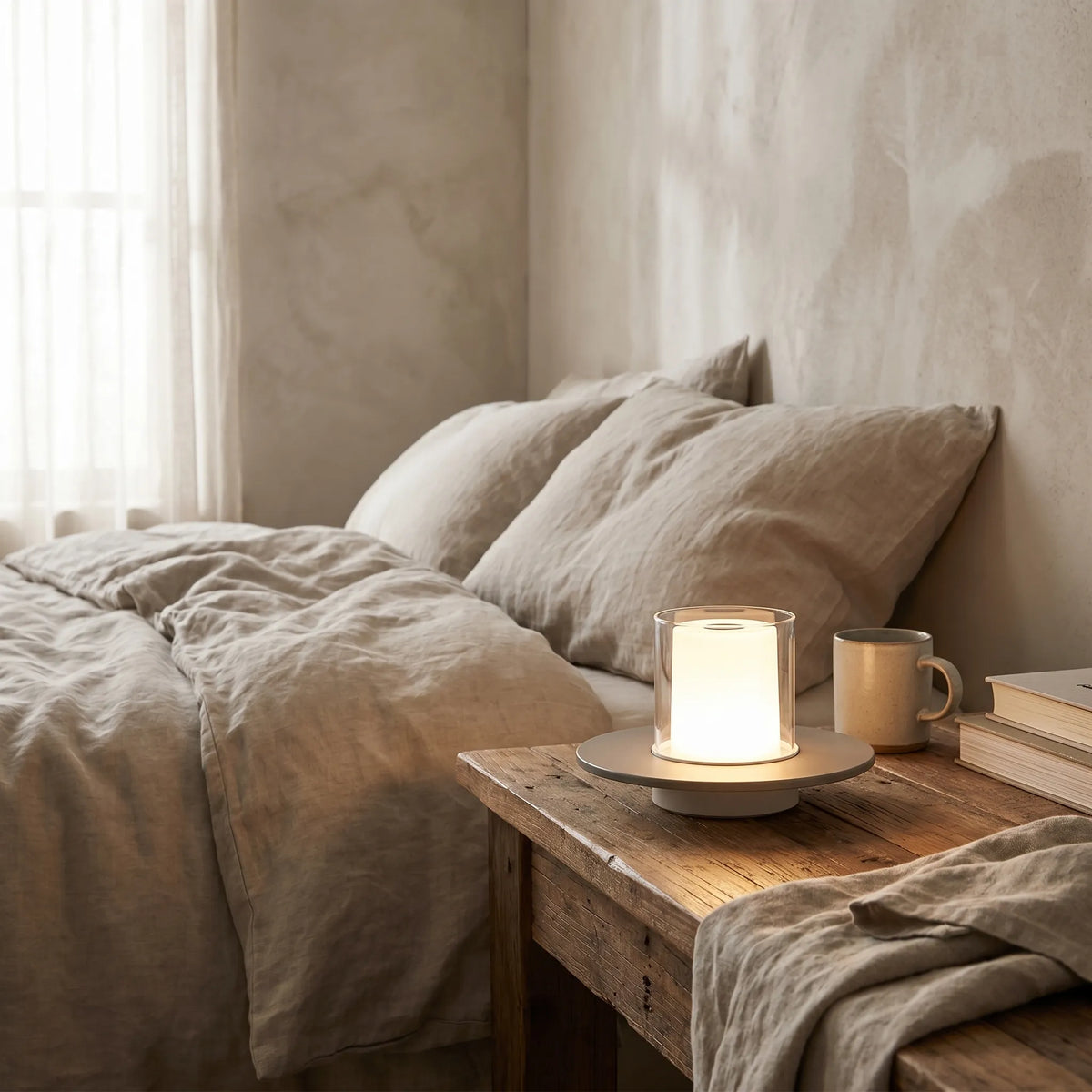 Wave Control LED Candle Lamp