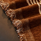 Wave Pattern Woven Sofa Throw