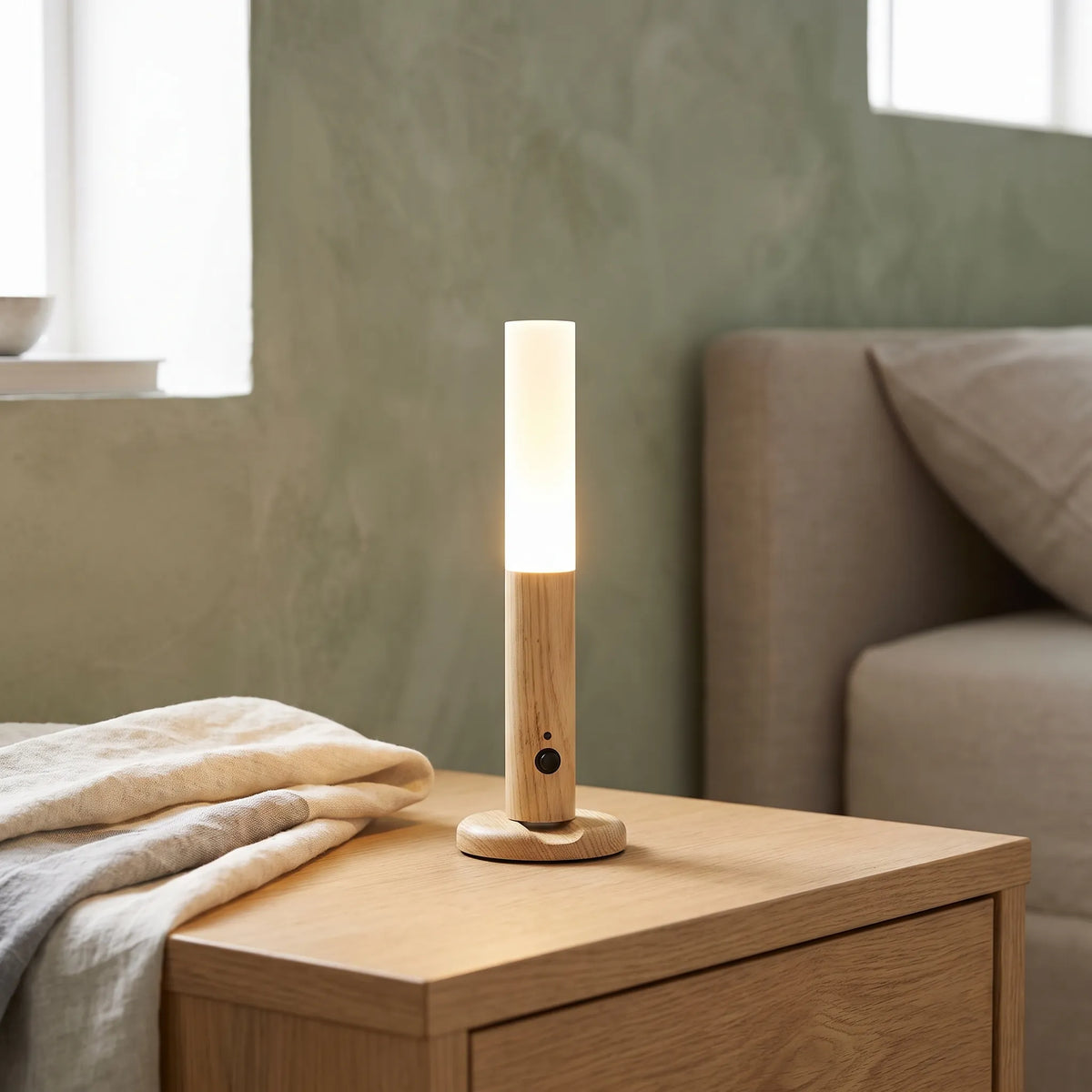 Wooden Motion Sensor Bar Light
