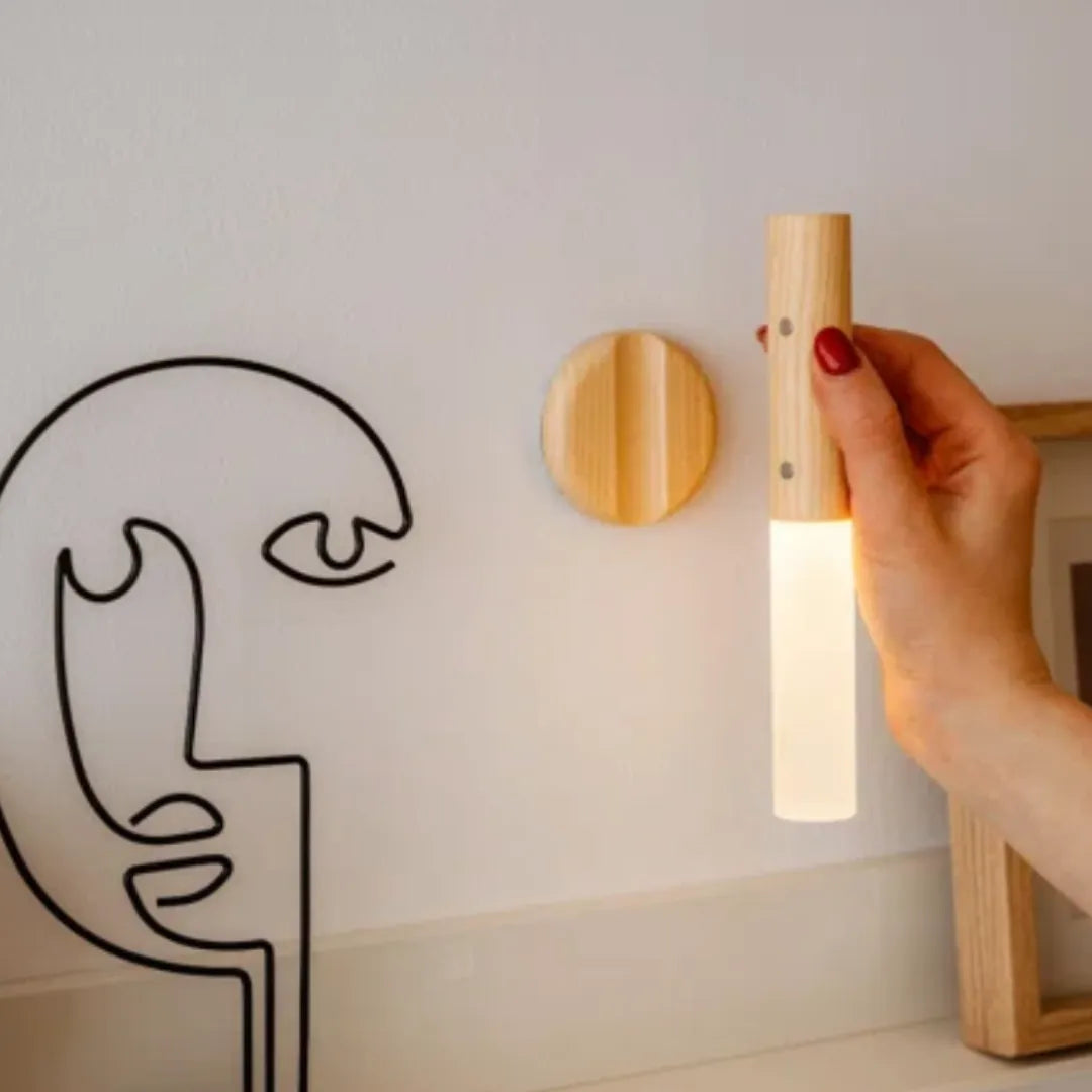 Wooden Motion Sensor Bar Light