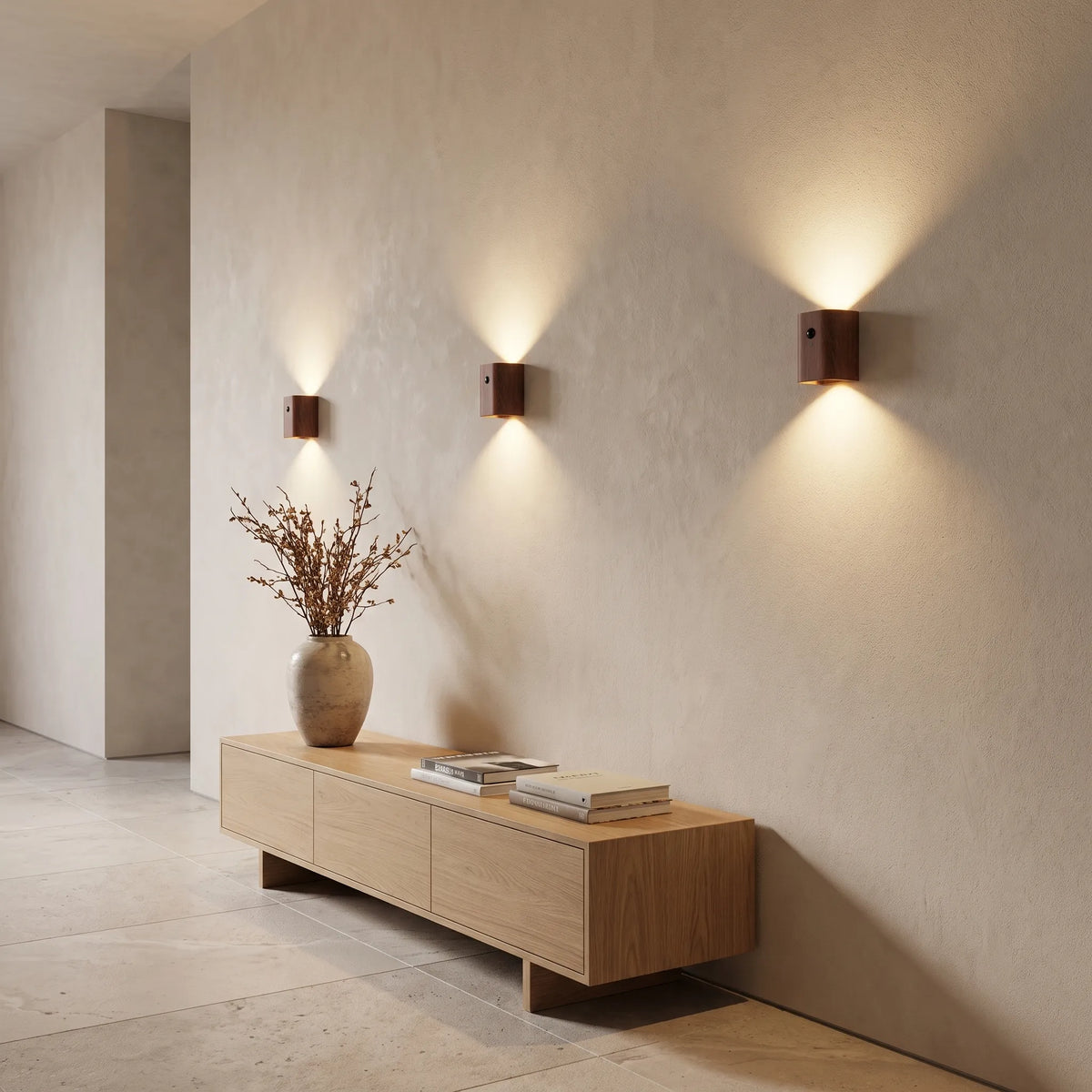 Wooden Motion Sensor Night Light