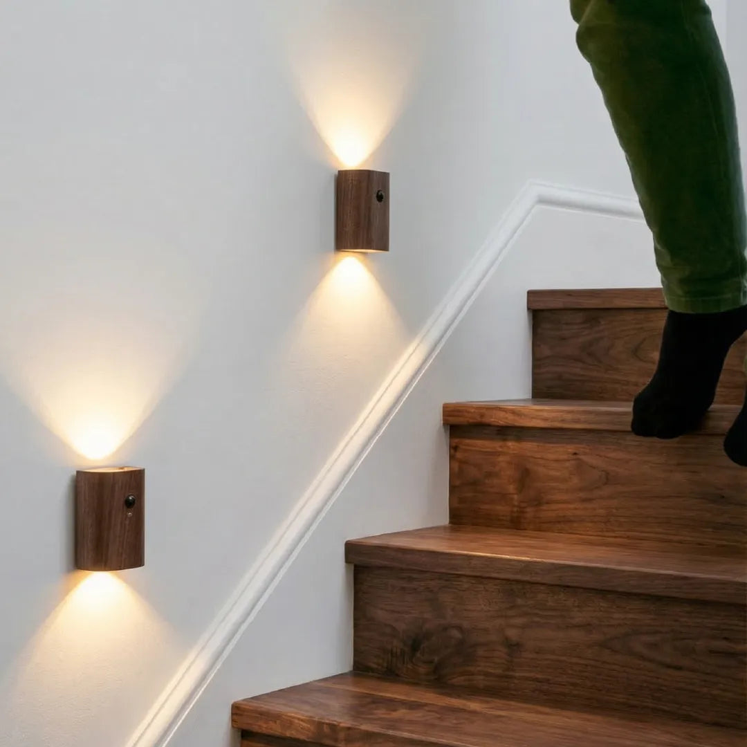 Wooden Motion Sensor Night Light