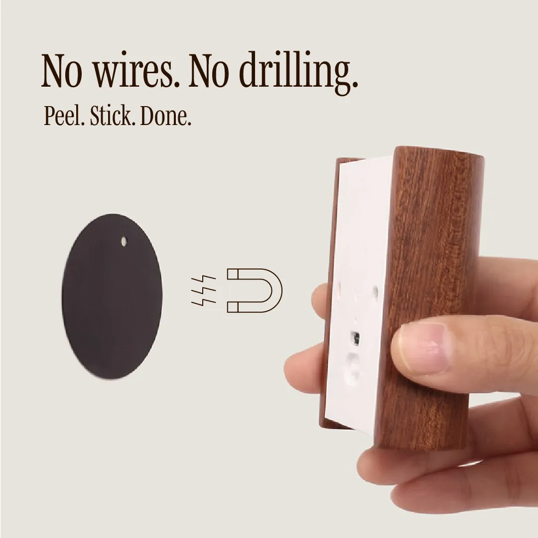 Wooden Motion Sensor Night Light